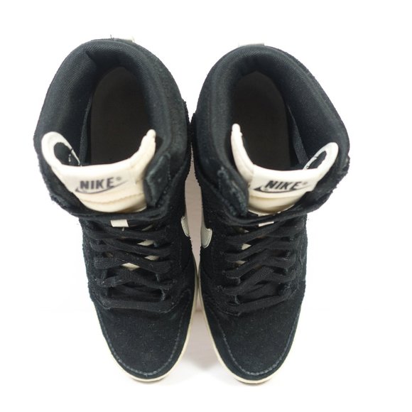Nike Dunk Sky Hi Hidden Wedge Leather Sneakers - Women's Size 9 - Picture 7 of 9